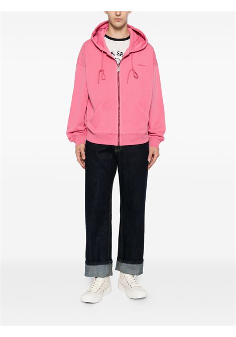 felpa hooded benton uomo rosa CARHARTT WIP | I0353473IJ.GD